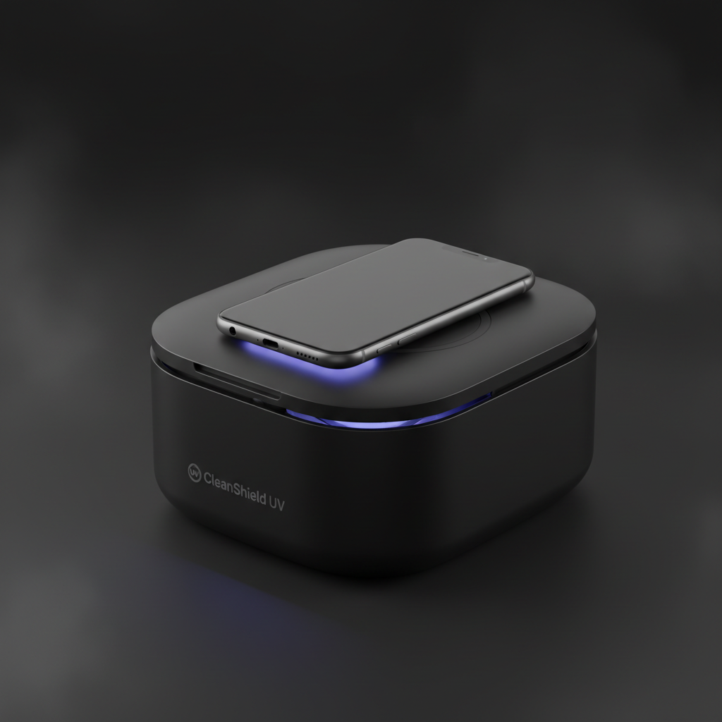CleanShield UV — Phone Sanitizer & Wireless Charger