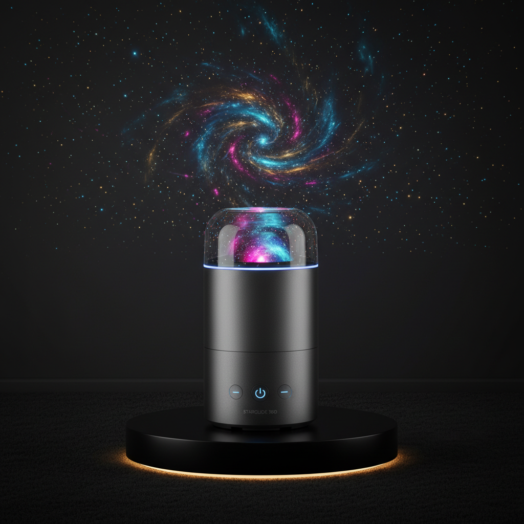 GalaxyDome Pro — 360° Star Projector & Night Light