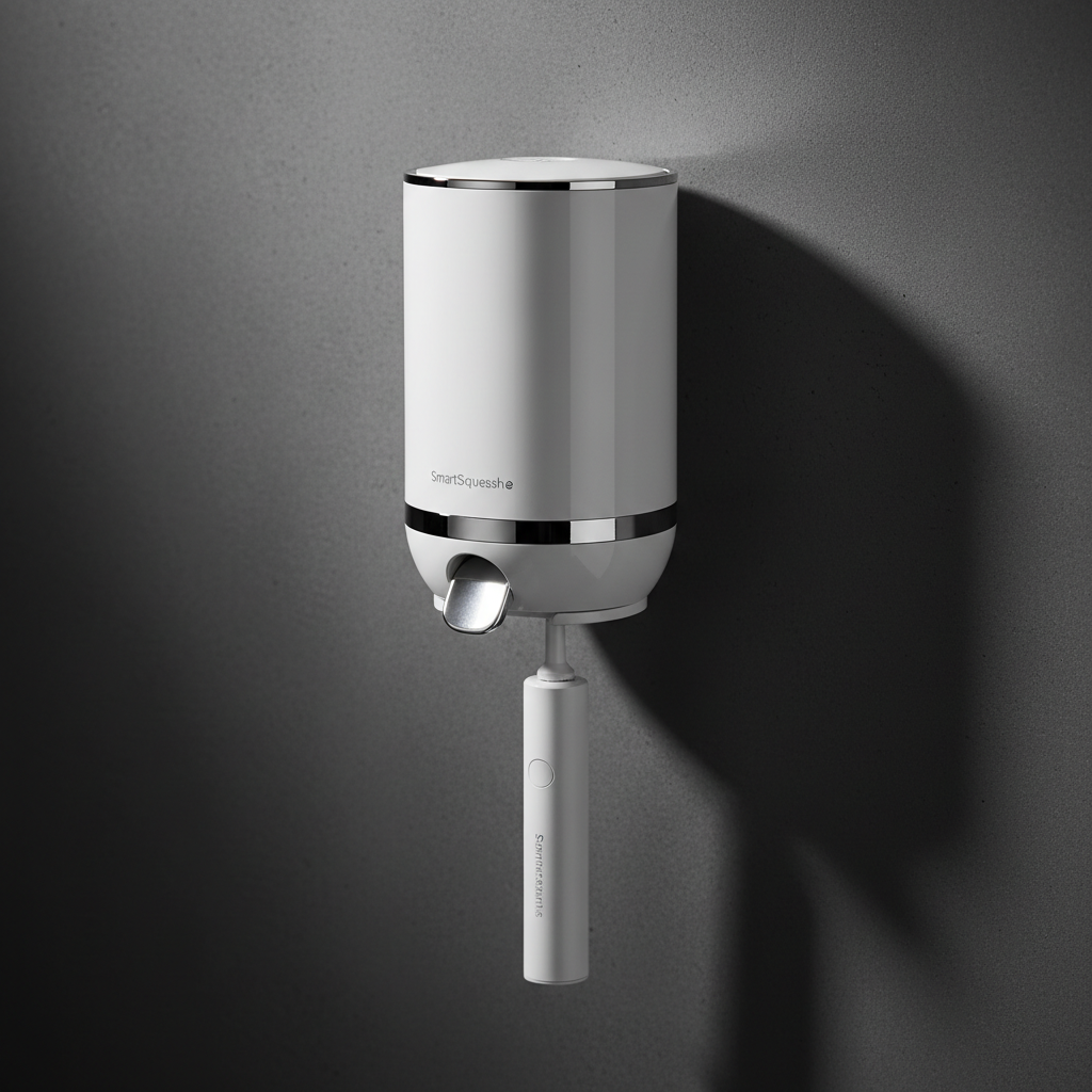 SmartSqueeze — Automatic Toothpaste Dispenser & Holder