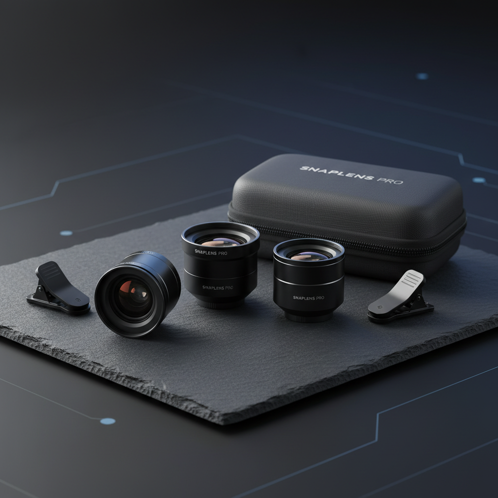 SnapLens Pro — 3-in-1 Phone Camera Lens Kit