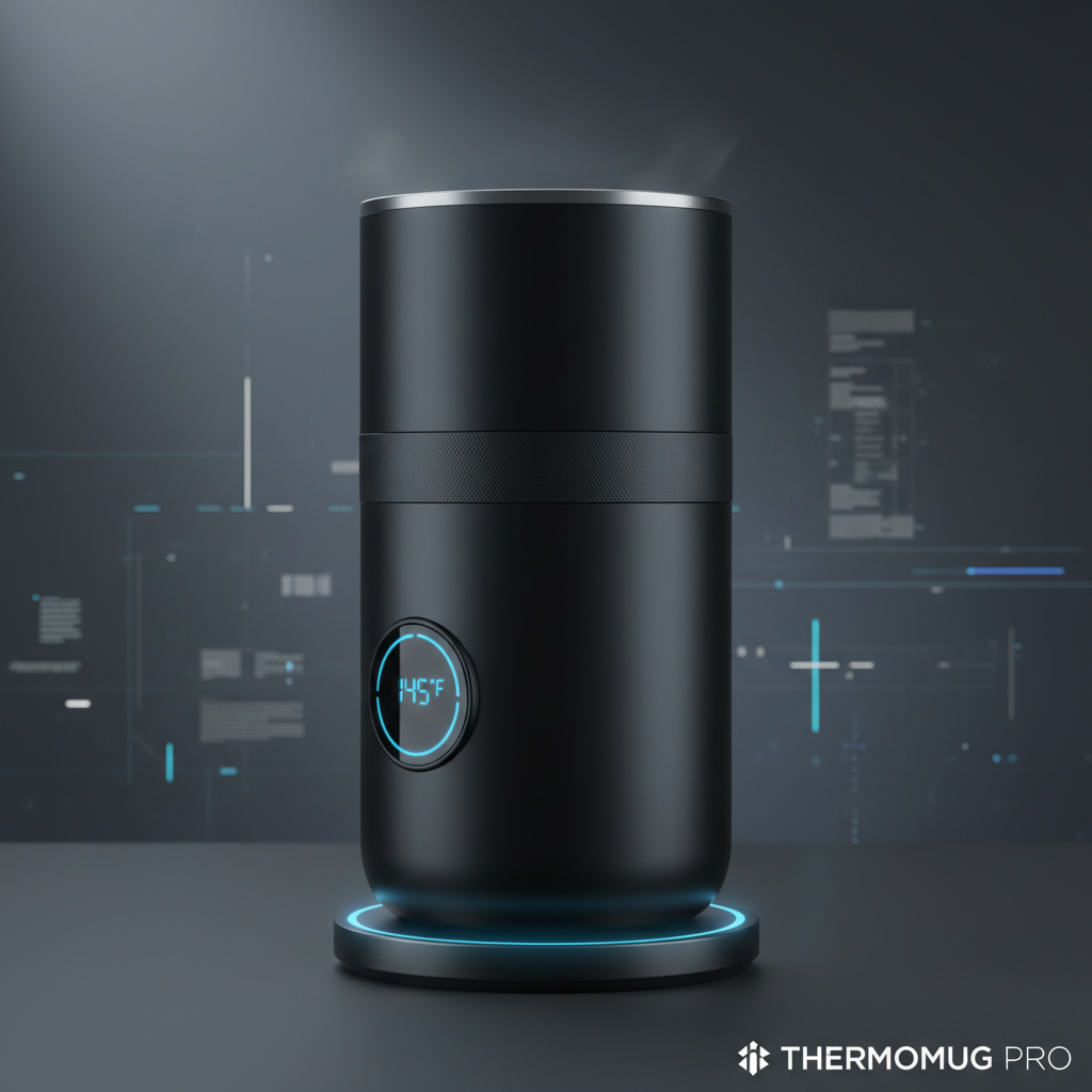 ThermoMug Pro — Self-Heating & Cooling Smart Mug