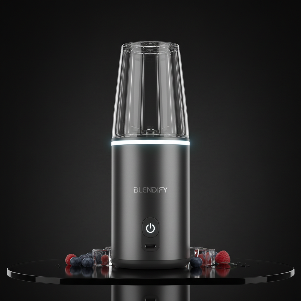 TurboBlend Pro — USB Rechargeable Portable Blender